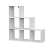 Стеллаж (лесенка) Токио Белый текстурный