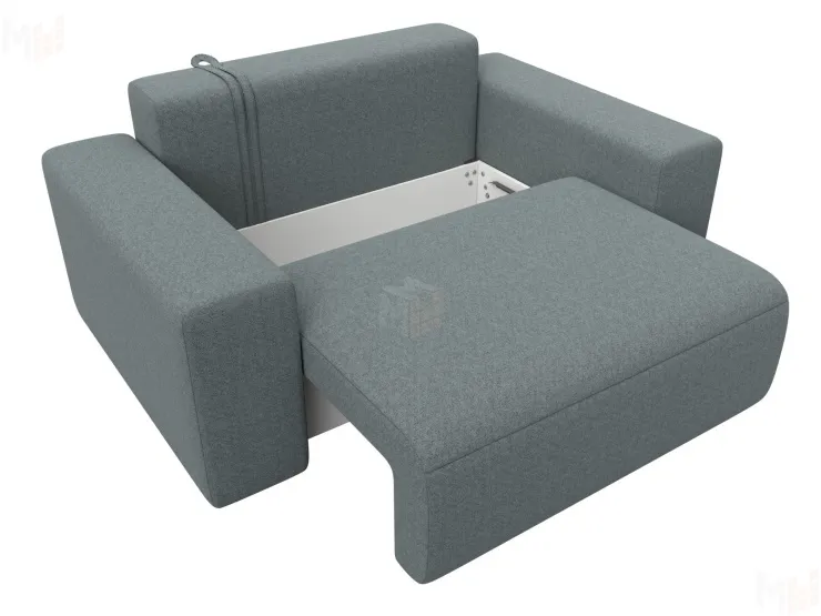 Кресло Лига-036 НПБ ( Амур серый )