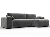 Диван угловой Лига-099 угол универсальный ( TOWER 10 серый )