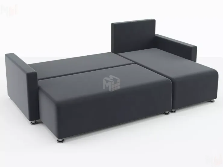 Угловой диван Таити Темно-серый