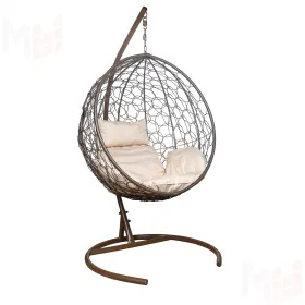 Подвесное кресло LESET ЛУНА (Коричневый/Бежевый)