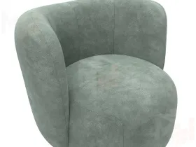 Кресло Лига-072 ( велюр BRUT 08 зеленый )