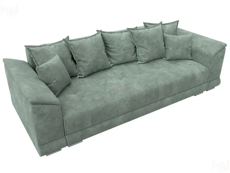 Диван прямой НордСтар НПБ ( BRUT 08 зеленый )