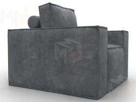 Кресло Лига-081 НПБ ( BRUT 16 темно-серый )