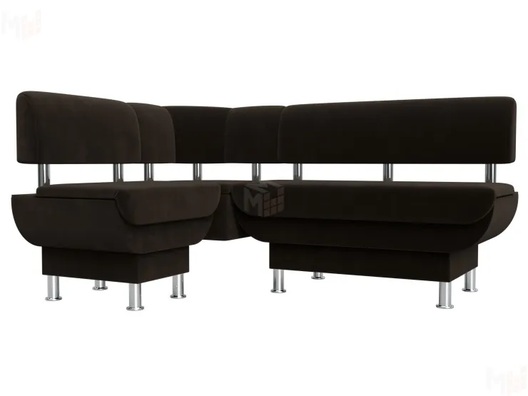 Диван кухонный угловой Альфа левый угол