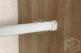 Шкаф двухдверный Зоо 03.01  дуб мария/белый