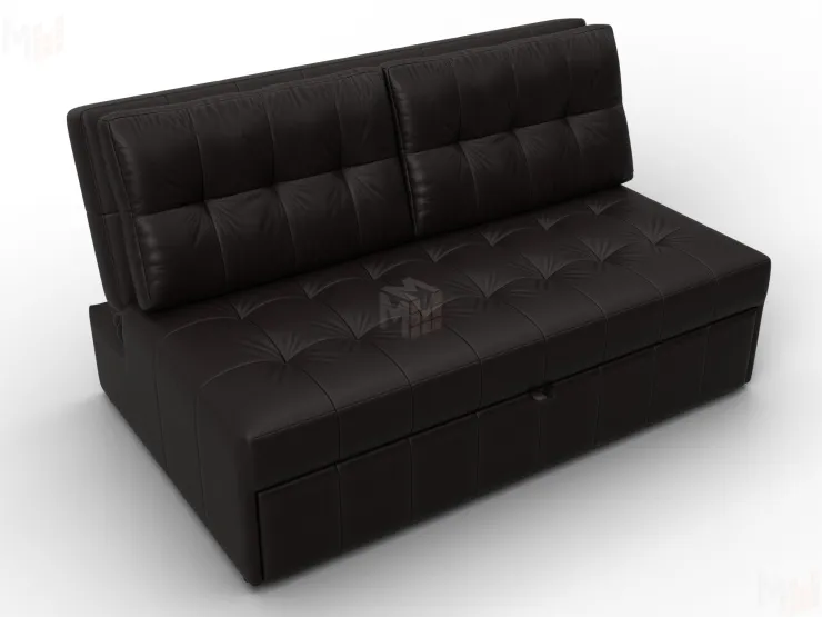 Диван прямой Лига-107 (140) ( GRIFON 12 коричневый )