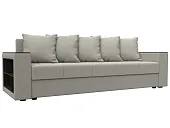 Диван прямой Дубай Лайт полки слева ( Бежевый )