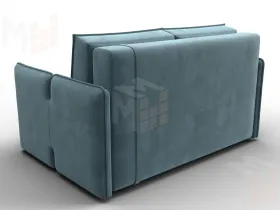 Диван прямой Лига-117 ( SEVEN 113 бирюзовый )