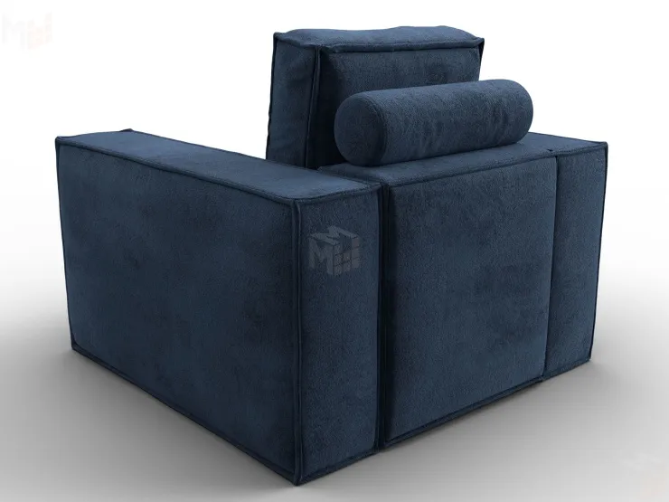 Кресло Лига-081 НПБ ( TOWER 13 синий )