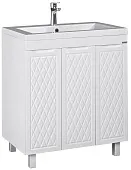 Тумба под умывальник "Andrea 75" 3D без ящика Домино