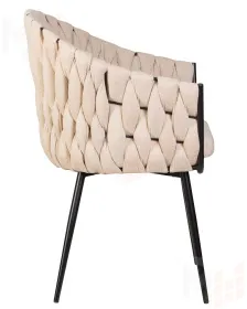 Стул обеденный DOBRIN MATILDA (бежевая ткань (LAR 275-1))