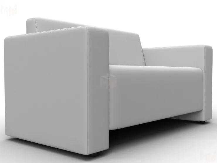 Диван прямой Лига-093 ( Белый )