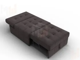 Кресло-кровать Лига-107 (80) ( SEVEN 727 коричневый )