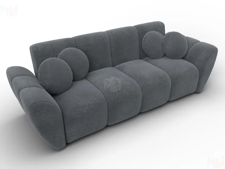 Диван-книжка Лига-129 ( LAIM 23 светло-серый )