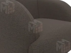 Кресло Лига-041 ( Амур 05 коричневый )