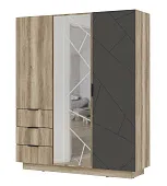 Шкаф 3х-створчатый Даллас ШК 01 Шкаф 3х-створчатый Даллас ШК 01