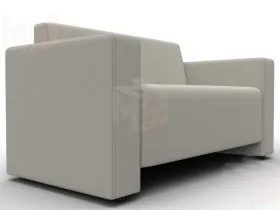 Диван прямой Лига-093 ( Амур 02 бежевый )