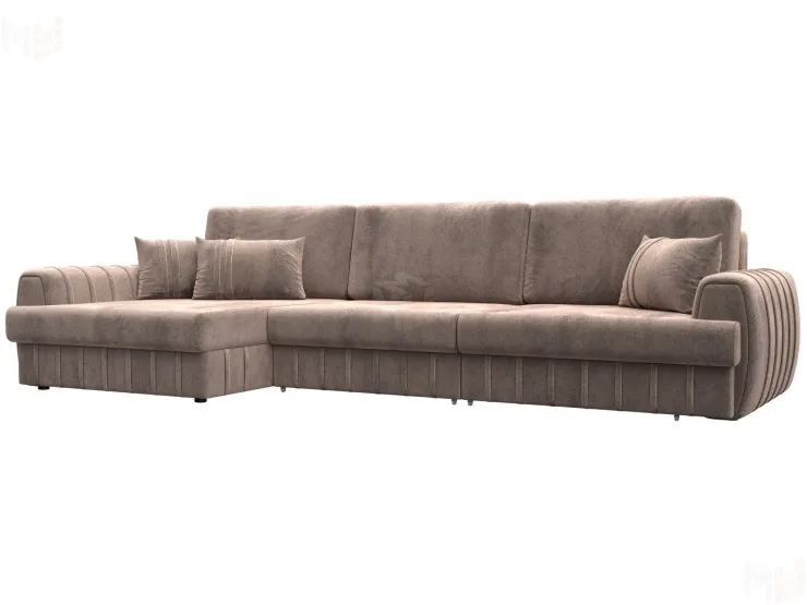 Диван угловой Лига-057 НПБ Лонг угол левый