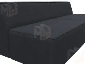 Диван прямой модульный Монс ( JOLY 16 темно-серый )