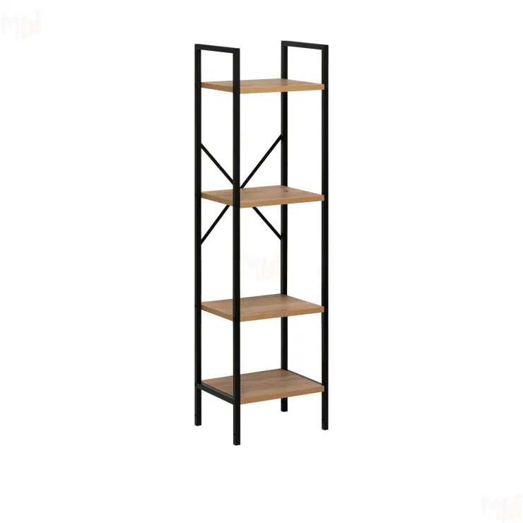 Стеллаж Leset Стилвуд 14 узкий, 4 полки