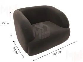 Кресло Лига-041 ( Коричневый )