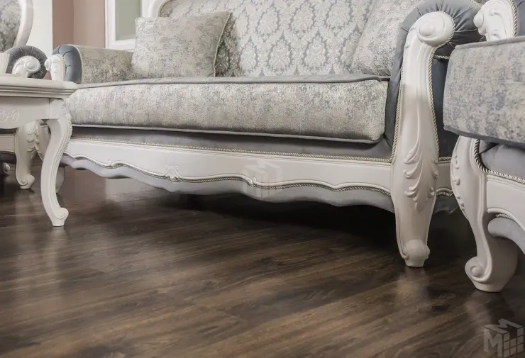 Диван Мишель 3х местный белый матовый