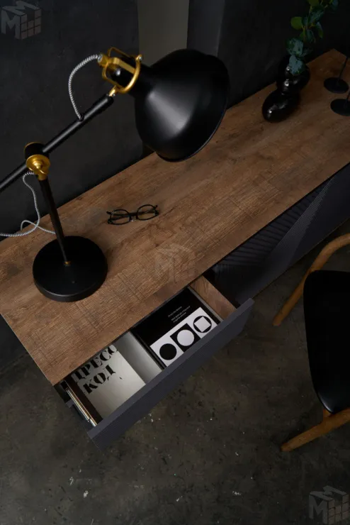 Комод Копенгаген (дуб самдал/серый графит)