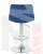 Стул барный DOBRIN TAILOR (синий велюр (MJ9-117))