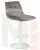 Стул барный DOBRIN TAILOR WHITE (серый велюр (MJ9-75))
