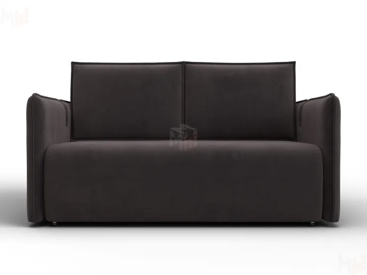 Диван прямой Лига-117 ( SEVEN 727 коричневый )