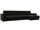 Диван угловой с декором Лига-049 НПБ Лонг