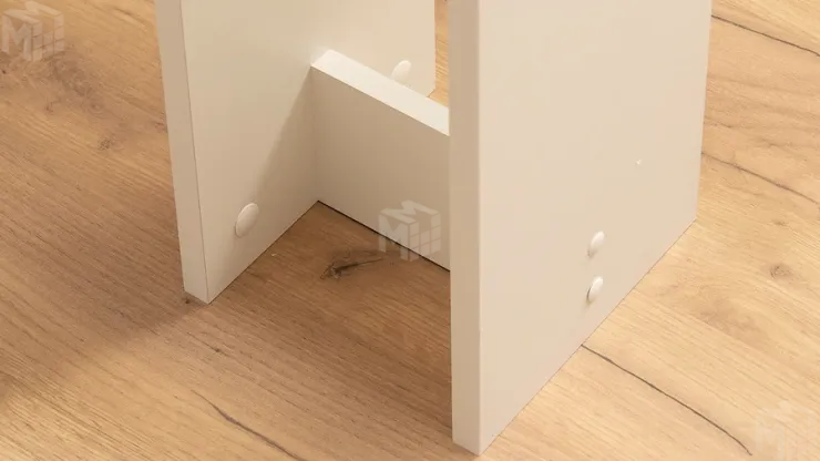 Стол обеденный Анкона Тип 1 Белый, Дуб Крафт золотой