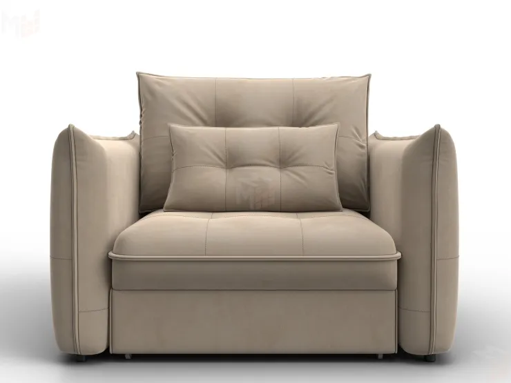 Кресло Лига-100 НПБ ( SEVEN 729 бежевый )