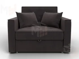 Кресло-кровать Лига-104 (80) ( SEVEN 727 коричневый )