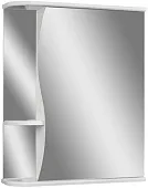 Шкаф-зеркало Волна 1-60 левый/правый Айсберг