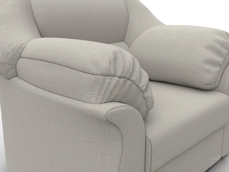 Кресло Карнелла ( Амур 02 бежевый )