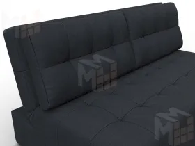 Диван прямой Лига-107 (160) ( JOLY 16 темно-серый )