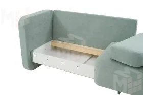Кушетка Хьюстон на пружинном блоке Зеленый Кушетка Хьюстон на пружинном блоке Зеленый