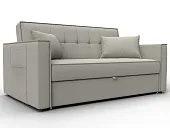 Диван прямой Лига-104 (140) ( Амур 02 бежевый )