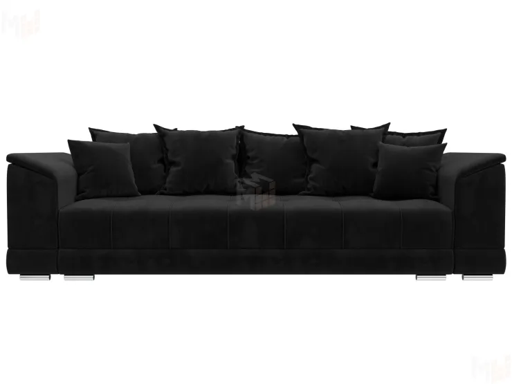 Диван прямой НордСтар НПБ ( SEVEN 35 черный )