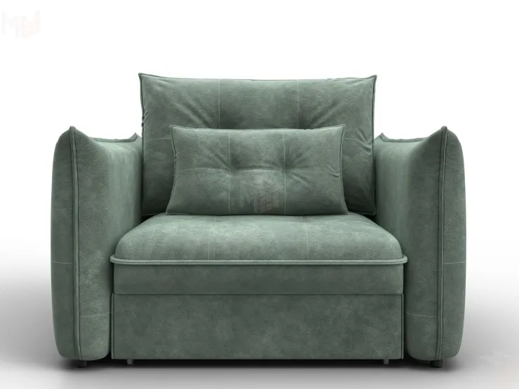 Кресло Лига-100 НПБ ( BRUT 08 зеленый )