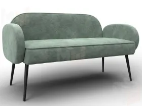 Диван прямой Лига-086 ( BRUT 08 зеленый )