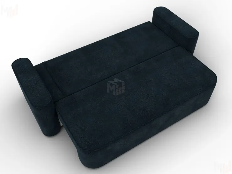 Диван прямой Лига-118 НПБ ( LAIM 21 графит )