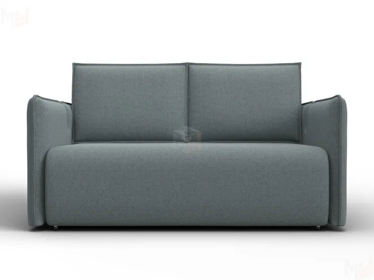 Диван прямой Лига-117 ( Амур 07 серый )