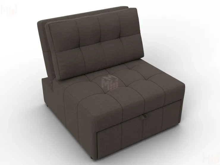 Кресло-кровать Лига-107 (80) ( Амур 05 коричневый )