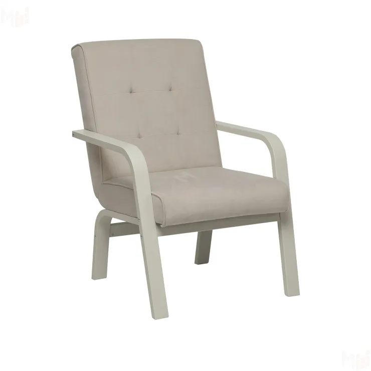 Кресло Leset Модена NEW (Слоновая кость/Bingo 02 (бежевый), кант Bingo 02 (бежевый))