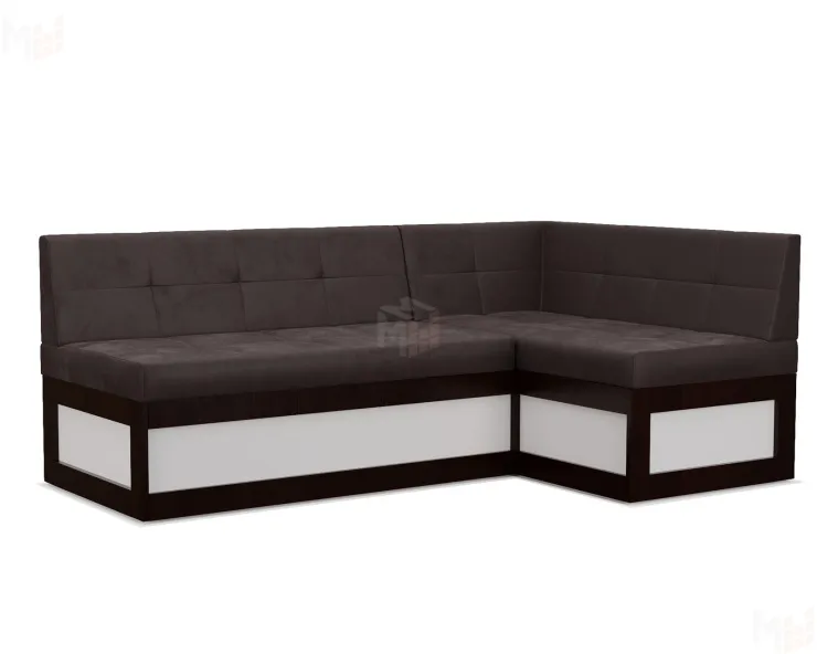 Нотис Правый угол (Бархат шоколадный STAR VELVET 60 COFFEE) 207х82х132 см