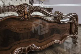 Кровать Илона 180х200 см караваджо с мягким изголовьем Кровать Илона 180х200 см караваджо с мягким изголовьем