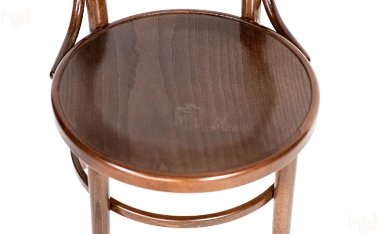 Стул деревянный венский Милем темный орех